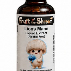 Lions Mane Extract (Dual Extracted) BUT Alcohol Free - 30ml
